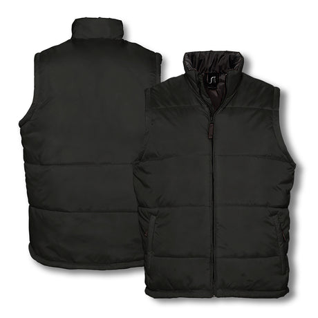 SOLS Warm Unisex Vest - Black