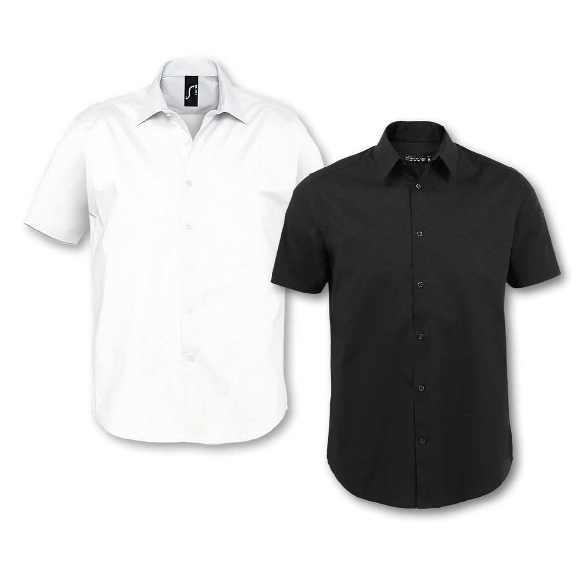 SOLS Broadway Short Sleeve Shirt - Colour Range
