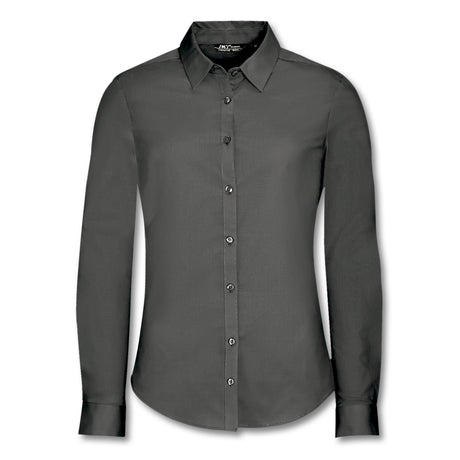 SOLS Blake Women's Long Sleeve Shirt - Titanium