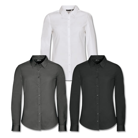 SOLS Blake Women's Long Sleeve Shirt - Colour Range