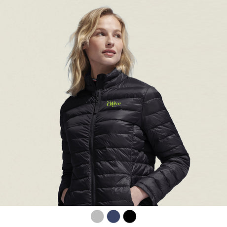 SOLS Wilson Women's Puffer Jacket - Main