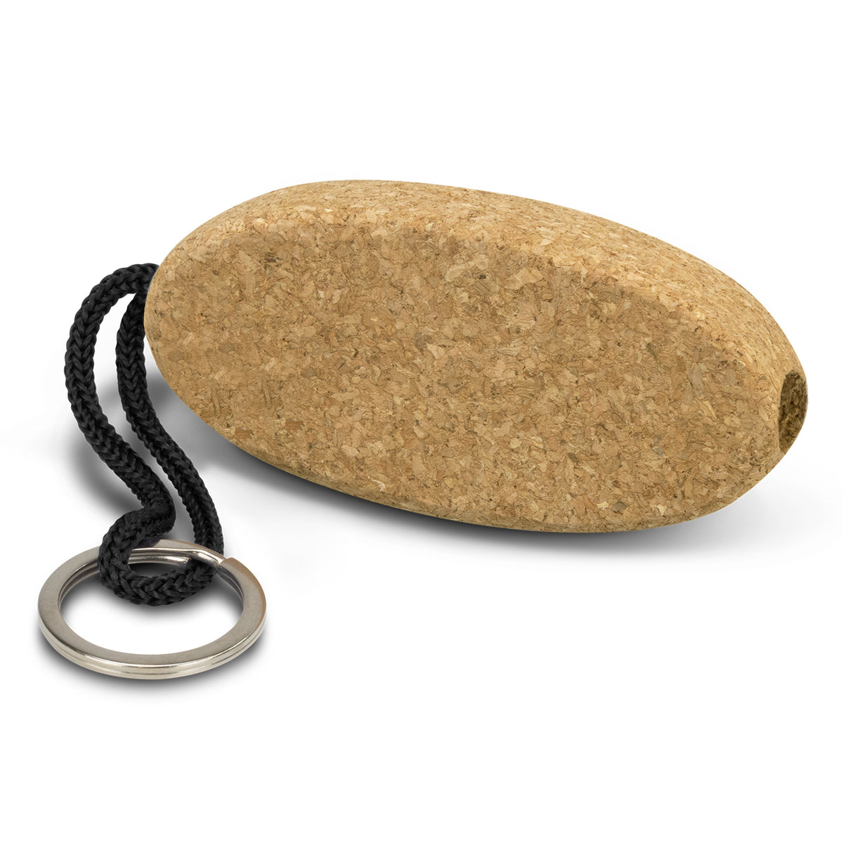 Cork Floating Key Ring - Front