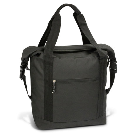 Roll Top Cooler Bag - Black