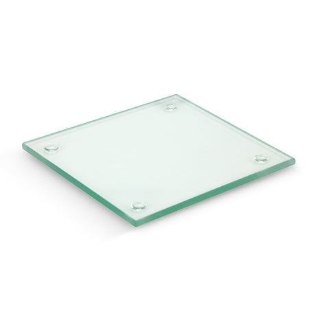 Venice Single Glass Coaster Square - Full Colour - Clear