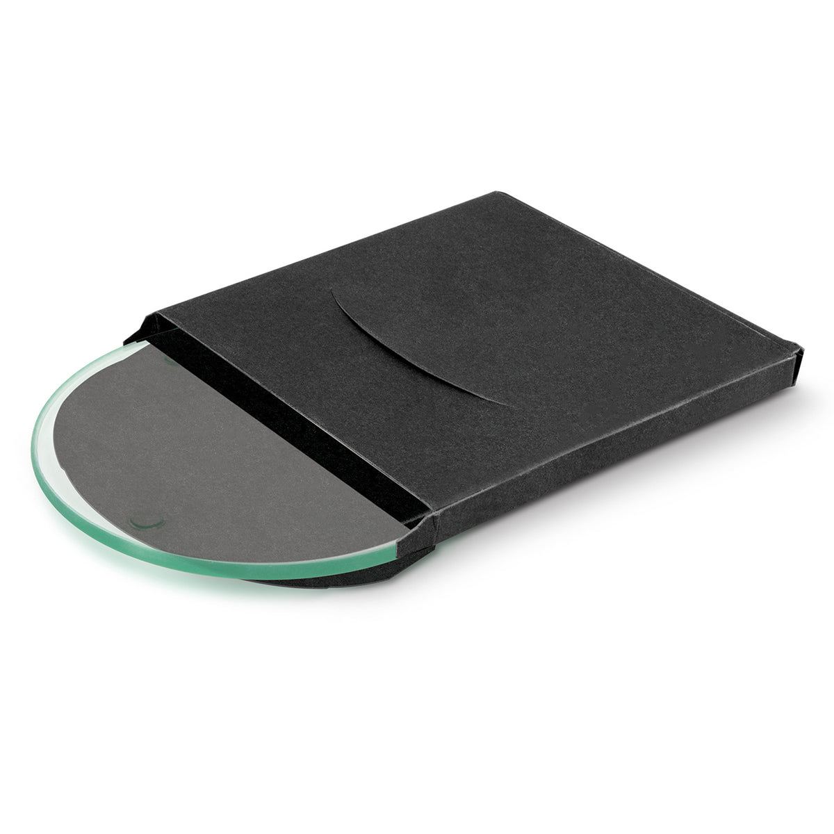 Venice Single Glass Coaster Round - Full Colour - Cardboard Sleeve