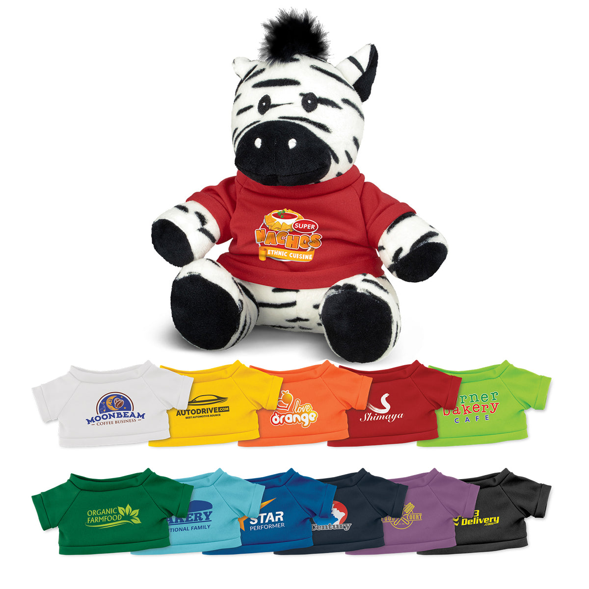Zebra Plush Toy - Main