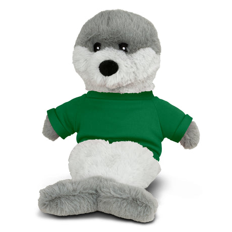 Seal Plush Toy - Dark Green