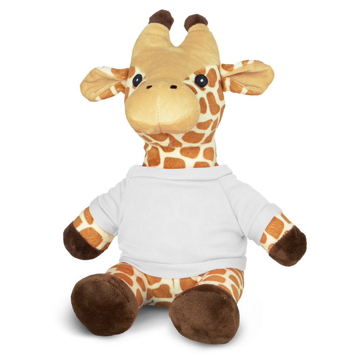 Giraffe Plush Toy - White