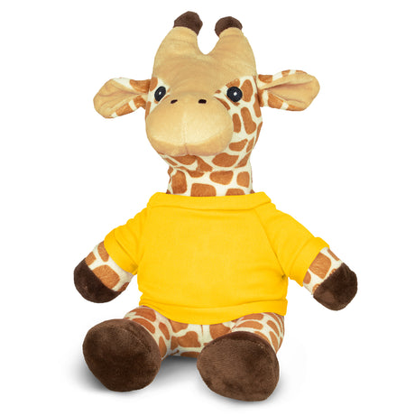 Giraffe Plush Toy - Yellow