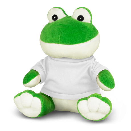 Frog Plush Toy - White