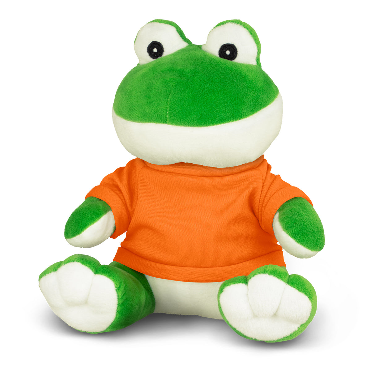 Frog Plush Toy - Orange