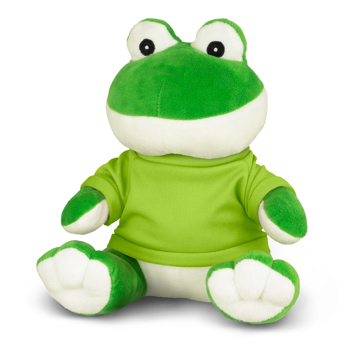 Frog Plush Toy - Bright Green