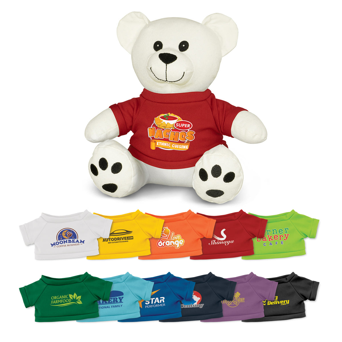 Cotton Bear Plush Toy - Main