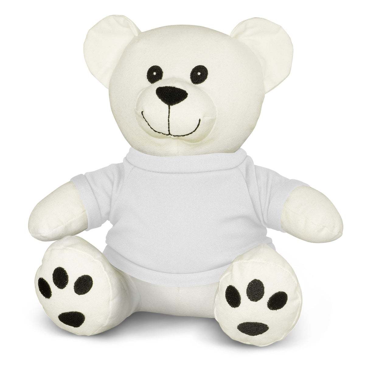 Cotton Bear Plush Toy - White
