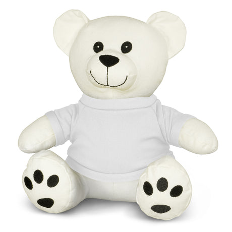 Cotton Bear Plush Toy - White
