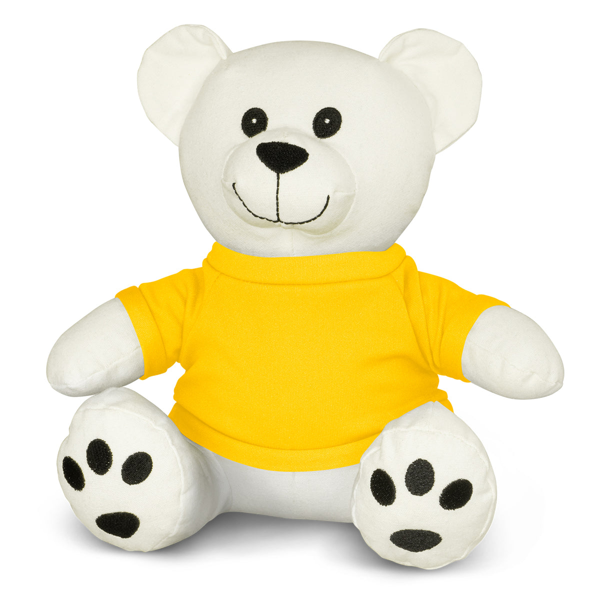 Cotton Bear Plush Toy - Yellow