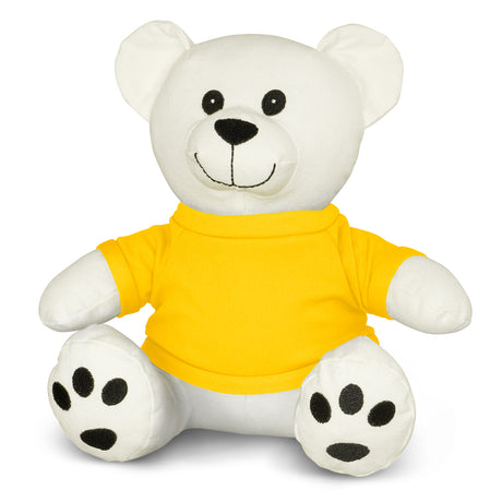 Cotton Bear Plush Toy - Yellow