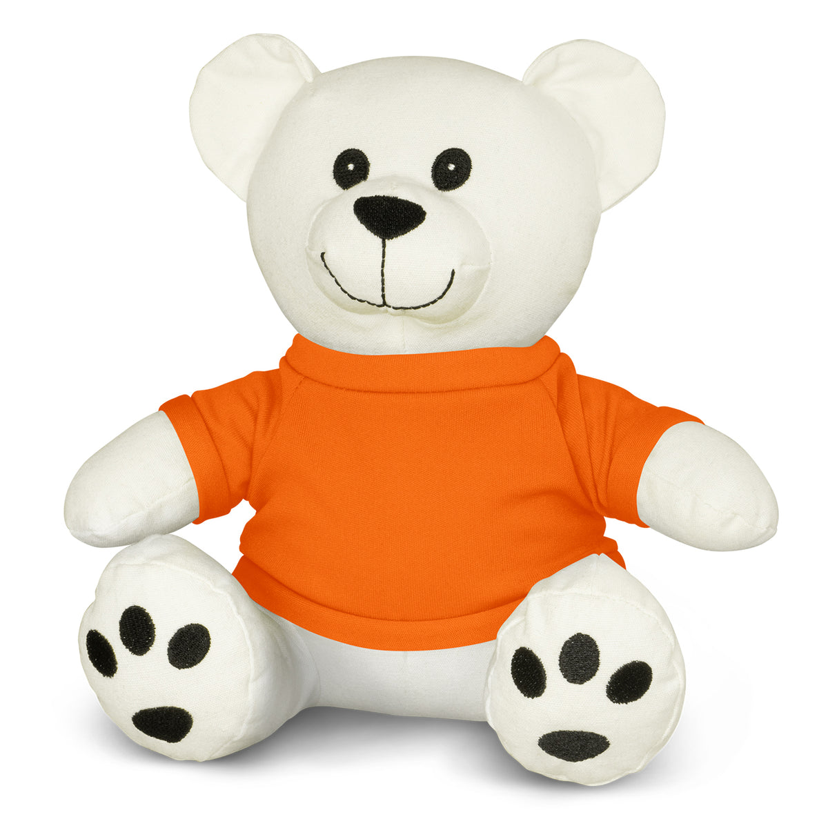Cotton Bear Plush Toy - Orange