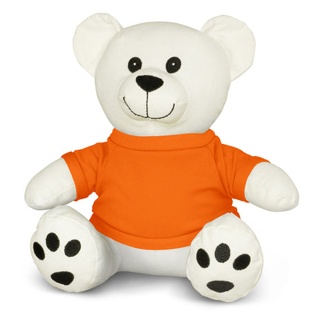 Cotton Bear Plush Toy - Orange