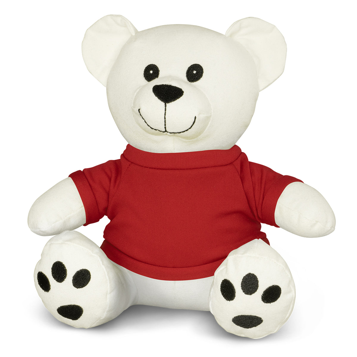 Cotton Bear Plush Toy - Red