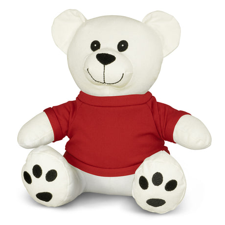 Cotton Bear Plush Toy - Red