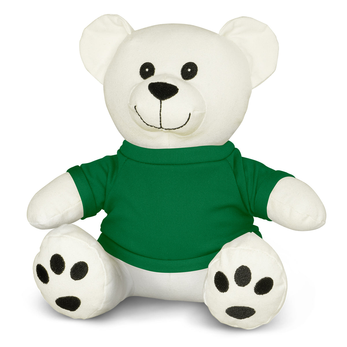 Cotton Bear Plush Toy - Dark Green