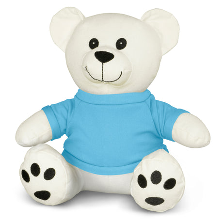 Cotton Bear Plush Toy - Light Blue