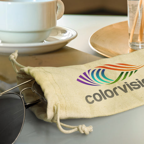 Cotton Sunglass Pouch - Feature