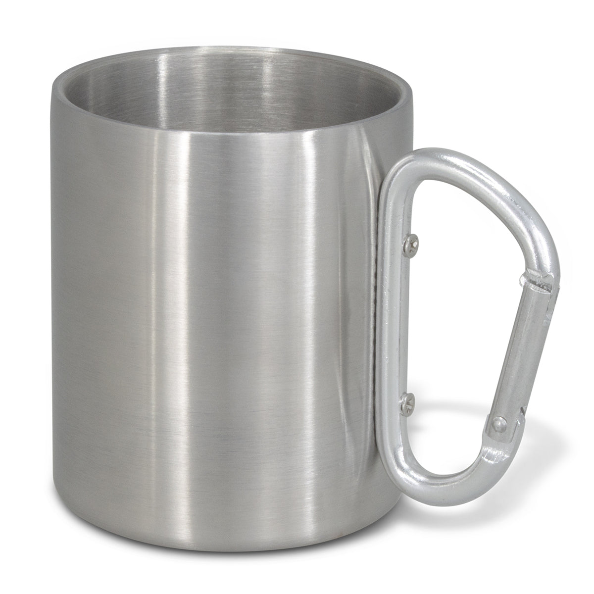 Carabiner Coffee Mug - Silver