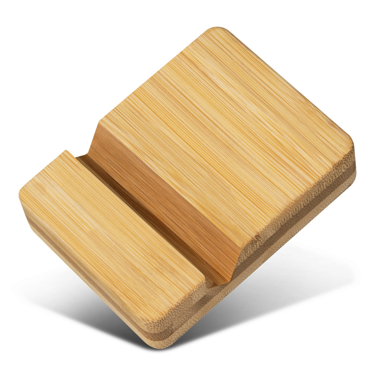 Bamboo Phone Stand - Front