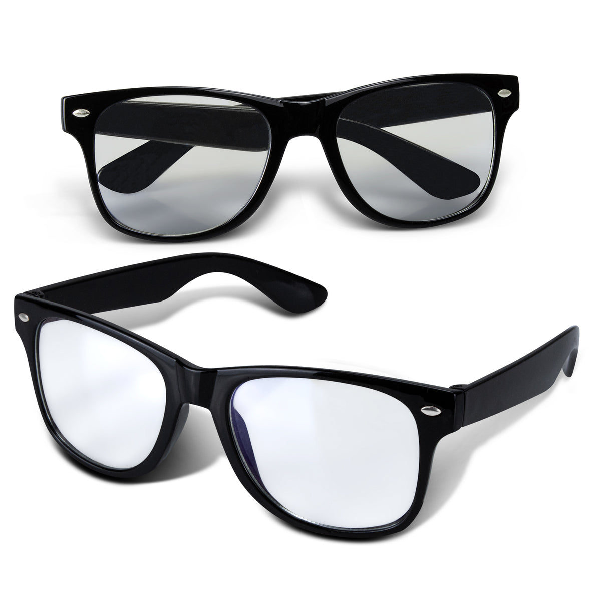 Malibu Blue Light Glasses - Black