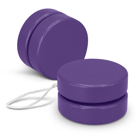 Jester Wooden Yoyo - Purple