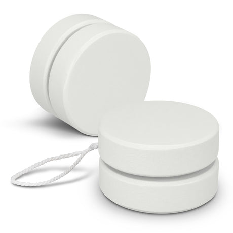 Jester Wooden Yoyo - White