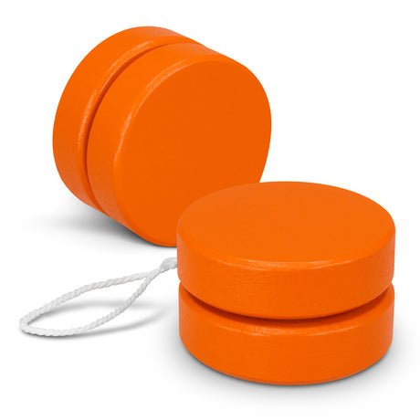 Jester Wooden Yoyo - Orange