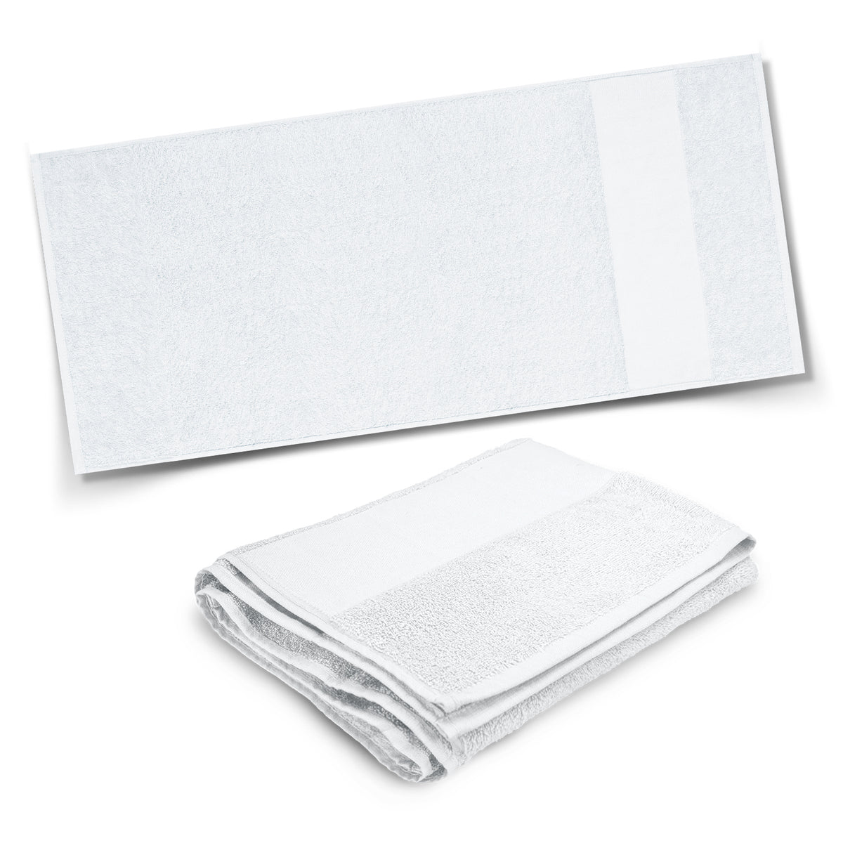 Marina Terry Towel - White
