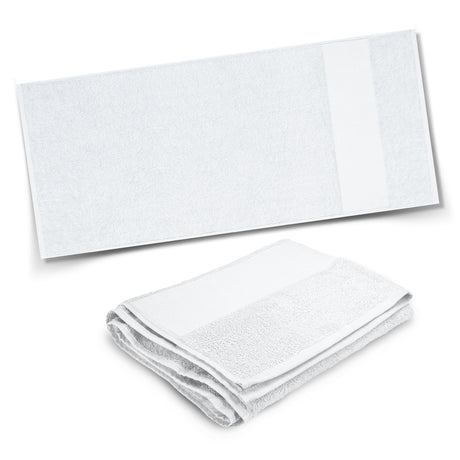 Marina Terry Towel - White