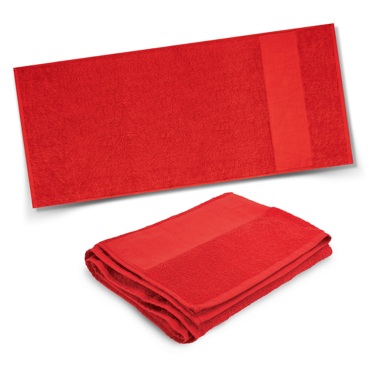 Marina Terry Towel - Red