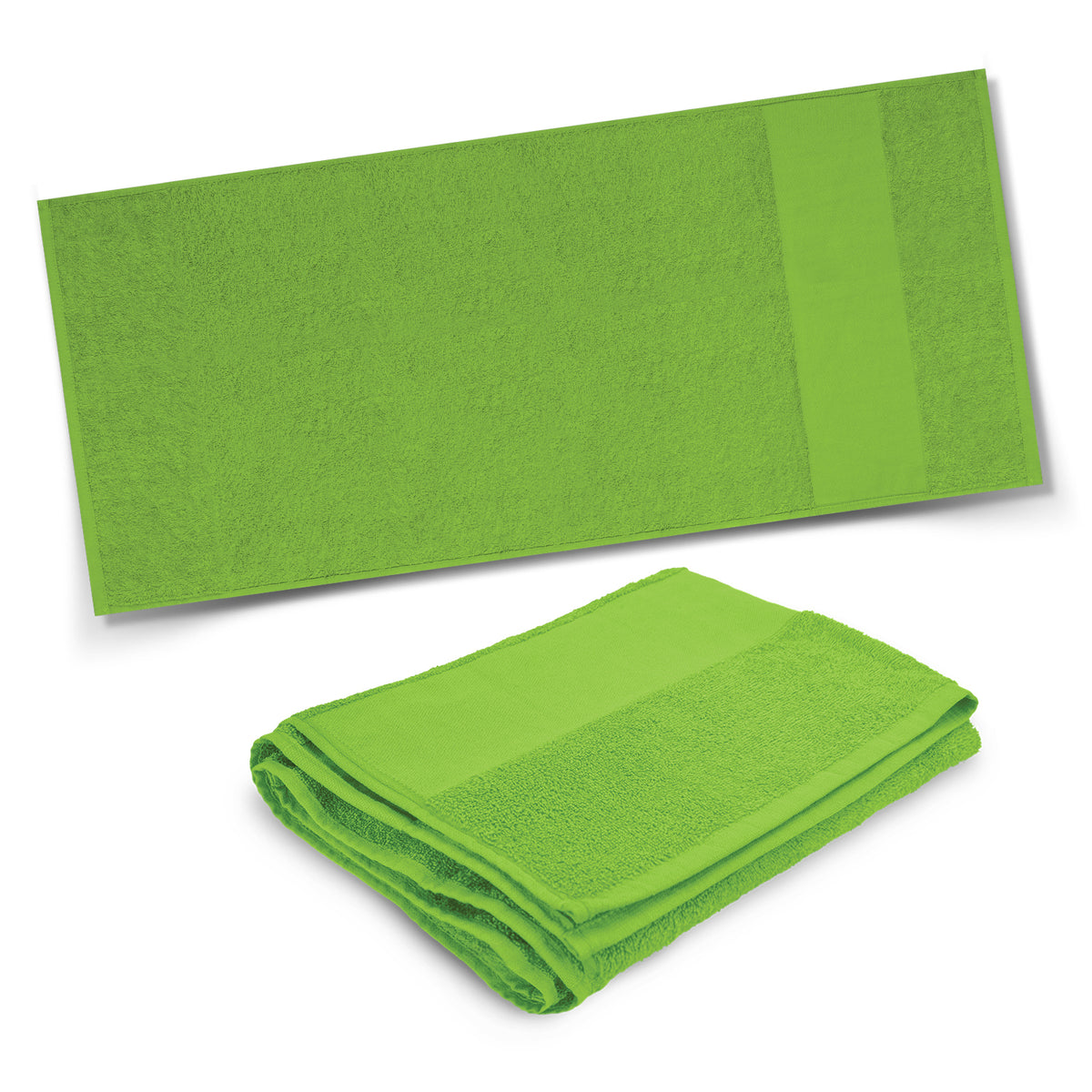 Marina Terry Towel - Bright Green