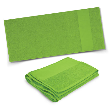 Marina Terry Towel - Bright Green
