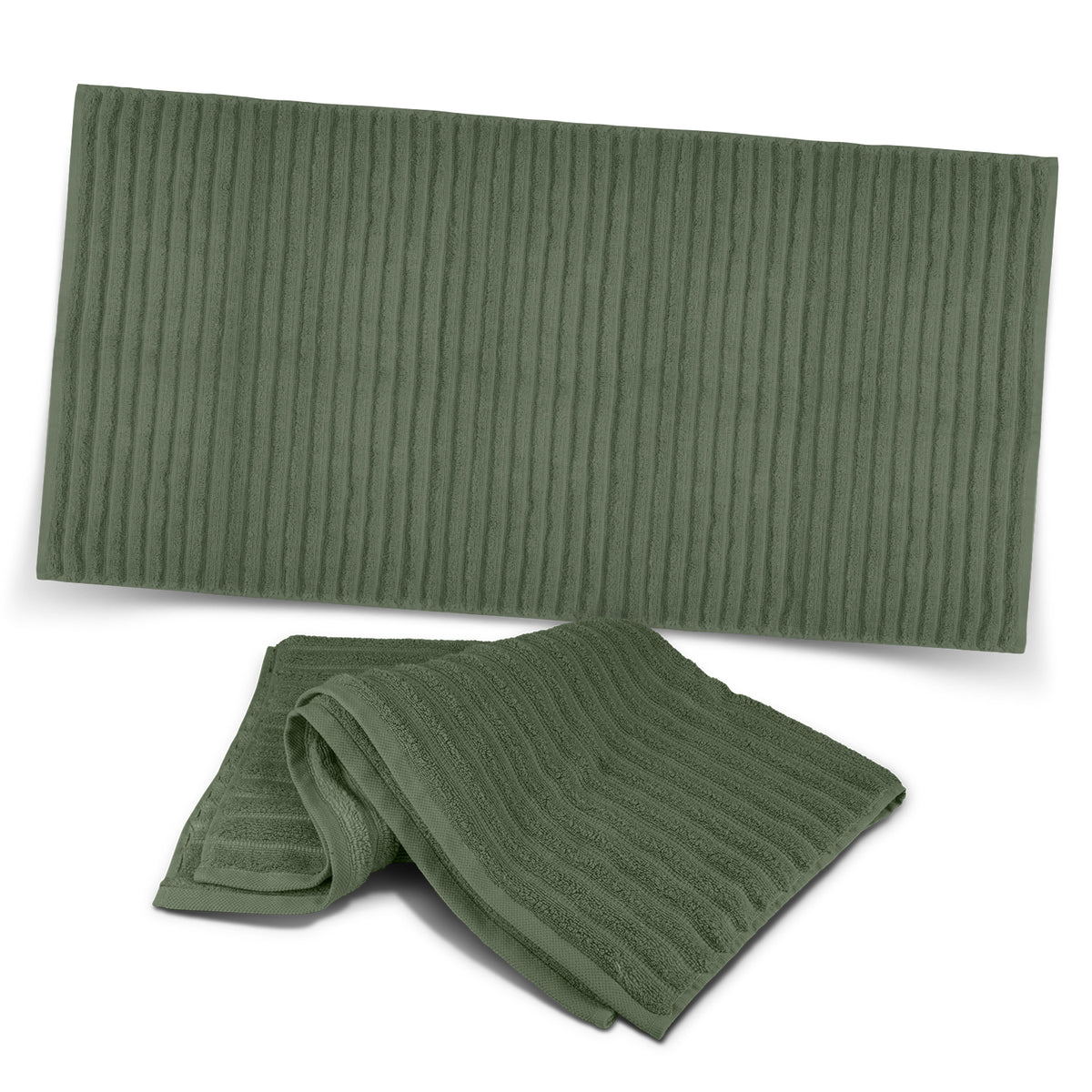 Palms Luxury Towel - Olive