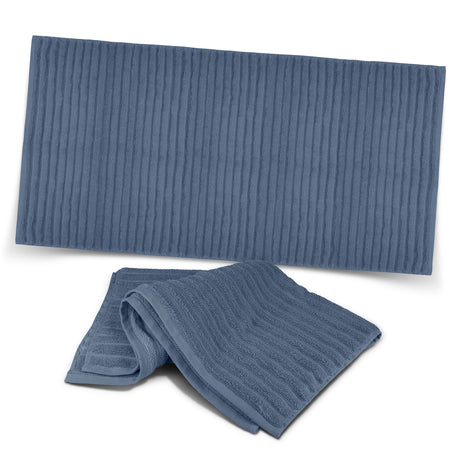 Palms Luxury Towel - Slate Blue