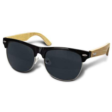 Maverick Sunglasses - Bamboo - Black