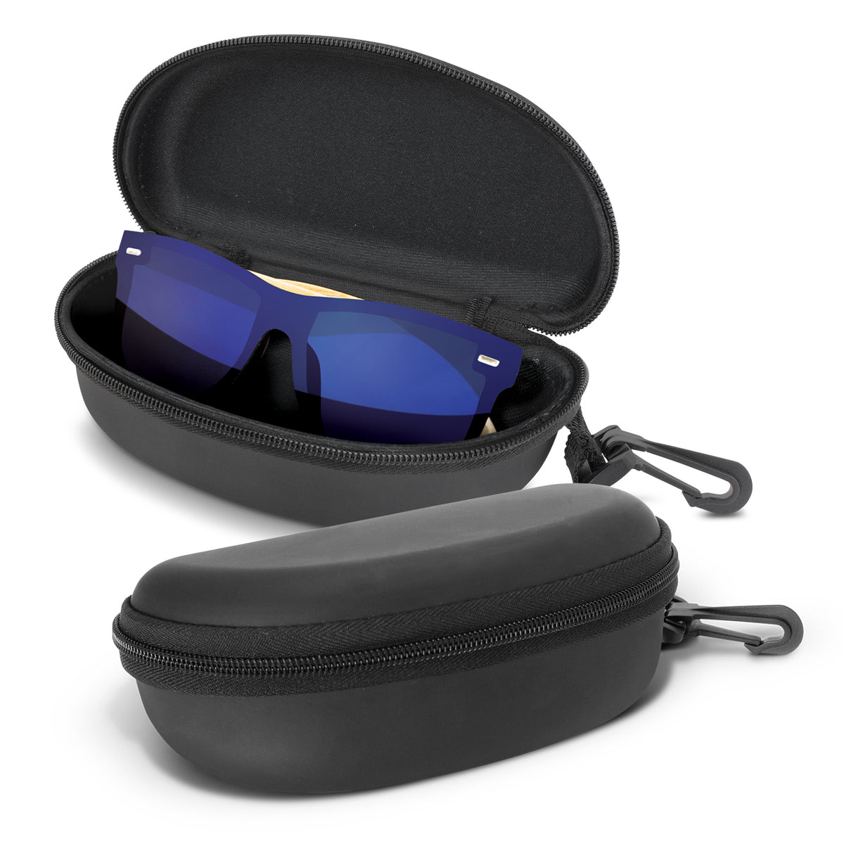 Ryder Mirror Lens Sunglasses - Bamboo - Montego Case