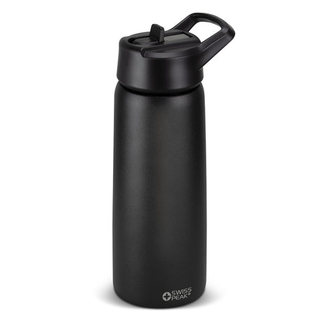 Swiss Peak Stealth Vacuum Bottle - Black