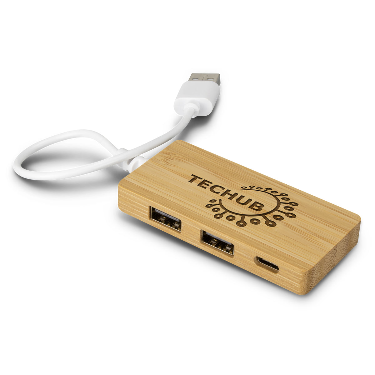 Bamboo USB Hub - Main