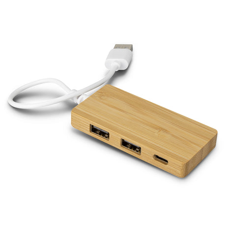 Bamboo USB Hub - Natural