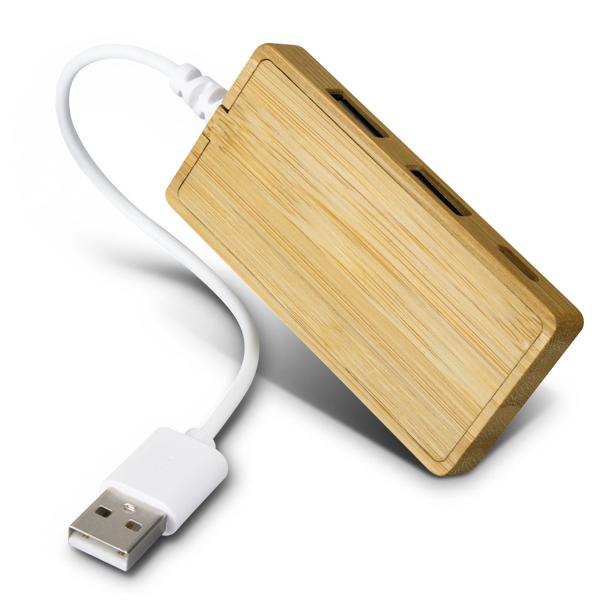 Bamboo USB Hub - Back