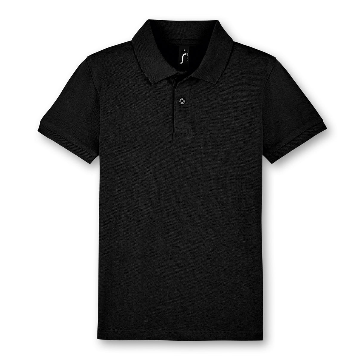 SOLS Perfect Kids Polo T-shirt - Black