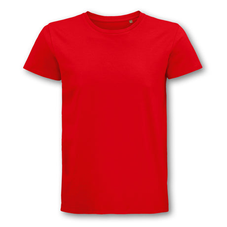 SOLS Pioneer Mens Organic T-Shirt - Red