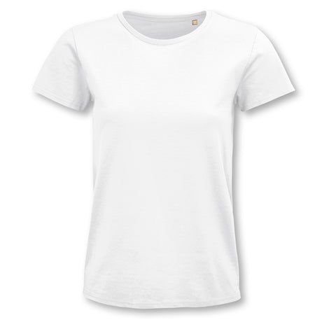SOLS Pioneer Womens Organic T-Shirt - White